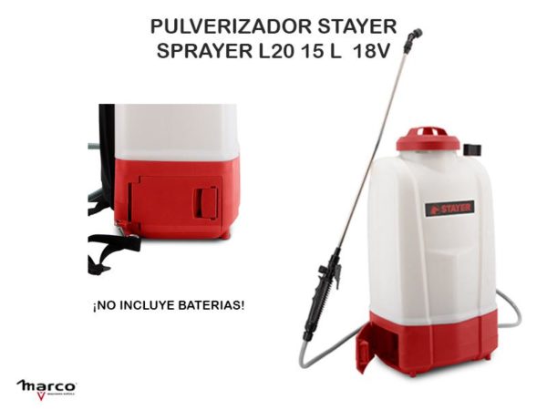 PULVERIZADOR STAYER SPRAYER L20 15 L